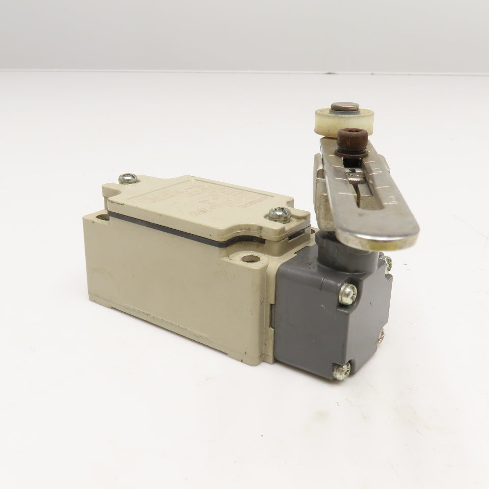 Omron D4B-2A15N 600V Rocker Arm Cam Roller Limit Switch