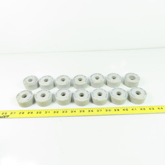 Norton 32A60-KV40 2" x 1" x 5/8" Grinding Wheel MOS 16235 Lot Of 14