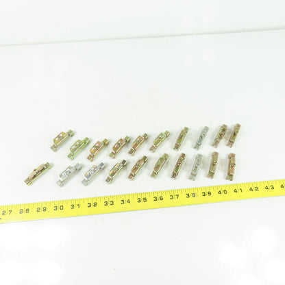 Idec BNL-6 Din Rail End Stop Clip Clamp Lot Of 20