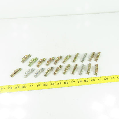 Idec BNL-6 Din Rail End Stop Clip Clamp Lot Of 20
