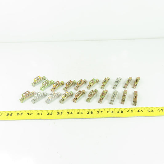 Idec BNL-6 Din Rail End Stop Clip Clamp Lot Of 20