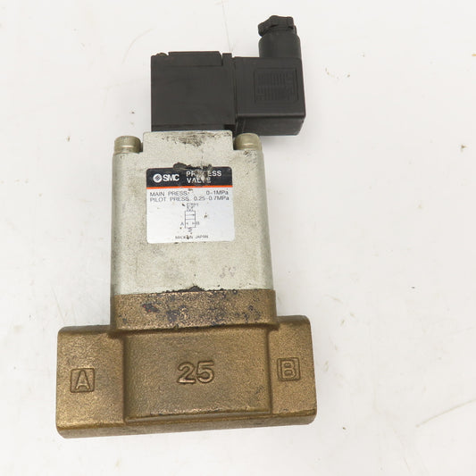 SMC VNB414A Pneumatic Process Valve 1" NPT