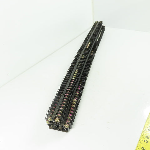 Idek BNDH15W Din Rail Terminal Block 600V 10A 22-14AWG Lot Of 70