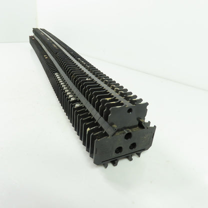 Idek BNDH15W Din Rail Terminal Block 600V 10A 22-14AWG Lot Of 70