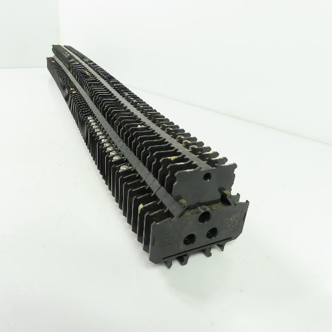 Idek BNDH15W Din Rail Terminal Block 600V 10A 22-14AWG Lot Of 70