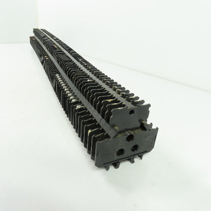 Idek BNDH15W Din Rail Terminal Block 600V 10A 22-14AWG Lot Of 70