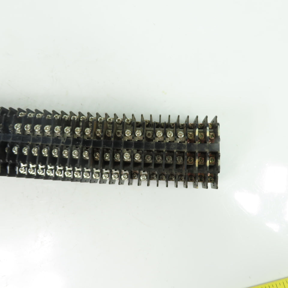 Idek BNDH15W Din Rail Terminal Block 600V 10A 22-14AWG Lot Of 70
