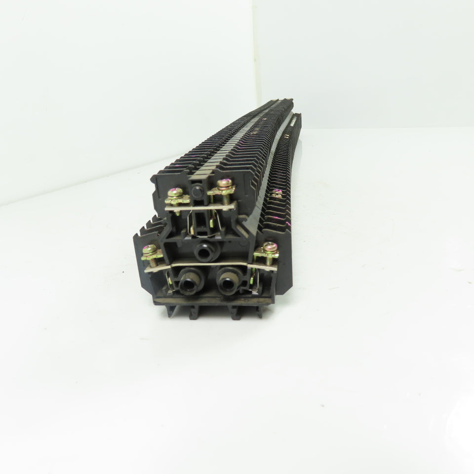 Idek BNDH15W Din Rail Terminal Block 600V 10A 22-14AWG Lot Of 70