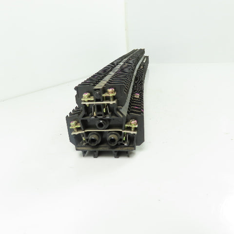 Idek BNDH15W Din Rail Terminal Block 600V 10A 22-14AWG Lot Of 70