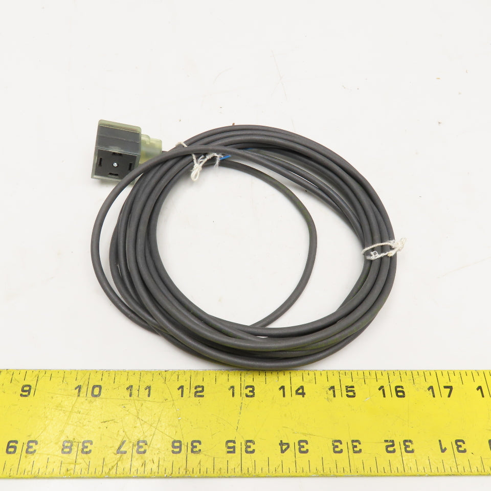 Lumberg VAD 1B-1-3 4A 24V AC/DC Solenoid Coil Power Cable 3M
