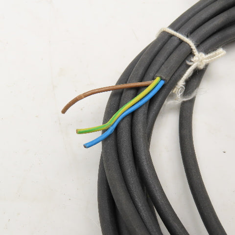 Lumberg VAD 1B-1-3 4A 24V AC/DC Solenoid Coil Power Cable 3M