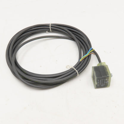 Lumberg VAD 1B-1-3 4A 24V AC/DC Solenoid Coil Power Cable 3M