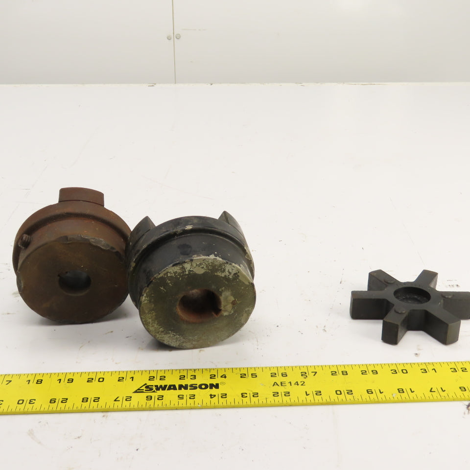 Lovejoy L-190 Flexible Shaft Coupling Complete Assembly 1-3/8" x 1-1/8"