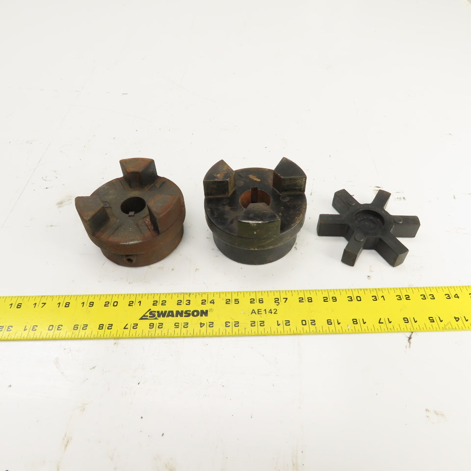 Lovejoy L-190 Flexible Shaft Coupling Complete Assembly 1-3/8" x 1-1/8"