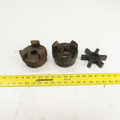 Lovejoy L-190 Flexible Shaft Coupling Complete Assembly 1-3/8" x 1-1/8"