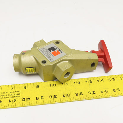 Ross 1523 C 3002 3/4" NPT x 3/8" Port Pneumatic Lock Out Exhaust Valve