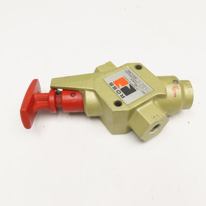 Ross 1523 C 3002 3/4" NPT x 3/8" Port Pneumatic Lock Out Exhaust Valve