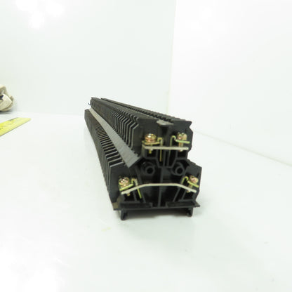 Togi PUW-20 Din Rail Terminal Block 600V 19A 14AWG Lot Of 50