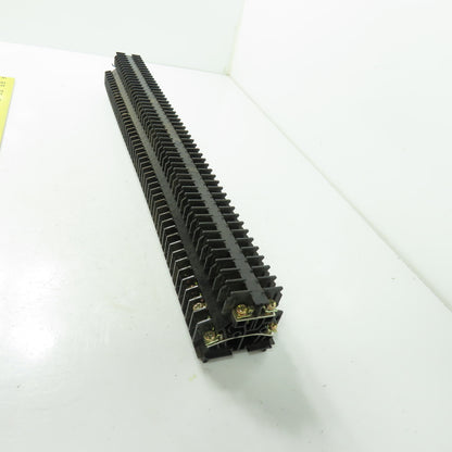 Togi PUW-20 Din Rail Terminal Block 600V 19A 14AWG Lot Of 50