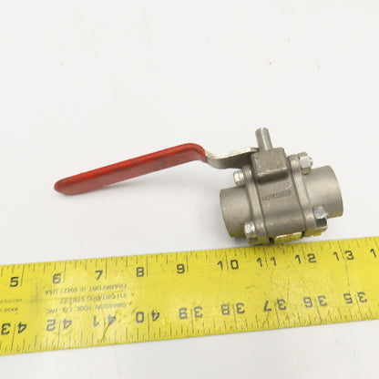 Worcester 4466RTSE 1/2" Stainless Steel Ball Valve