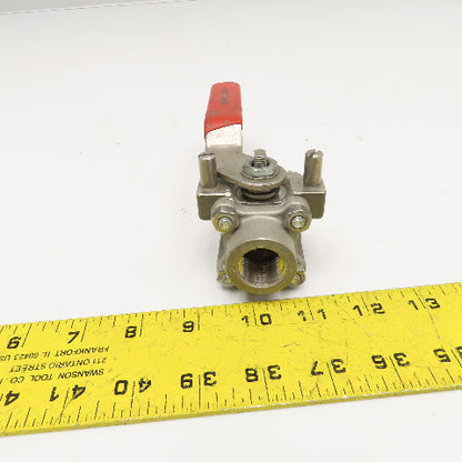 Worcester 4466RTSE 1/2" Stainless Steel Ball Valve