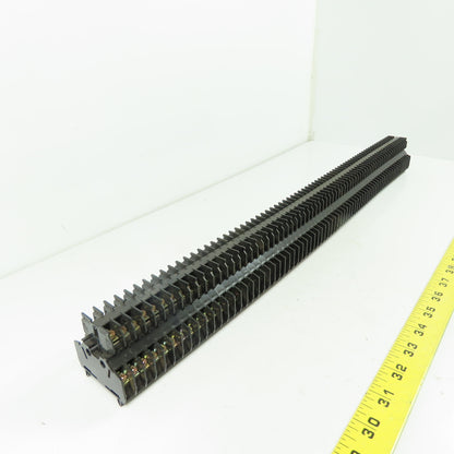 Togi PUW-20 Din Rail Terminal Block 600V 19A 14AWG Lot Of 70