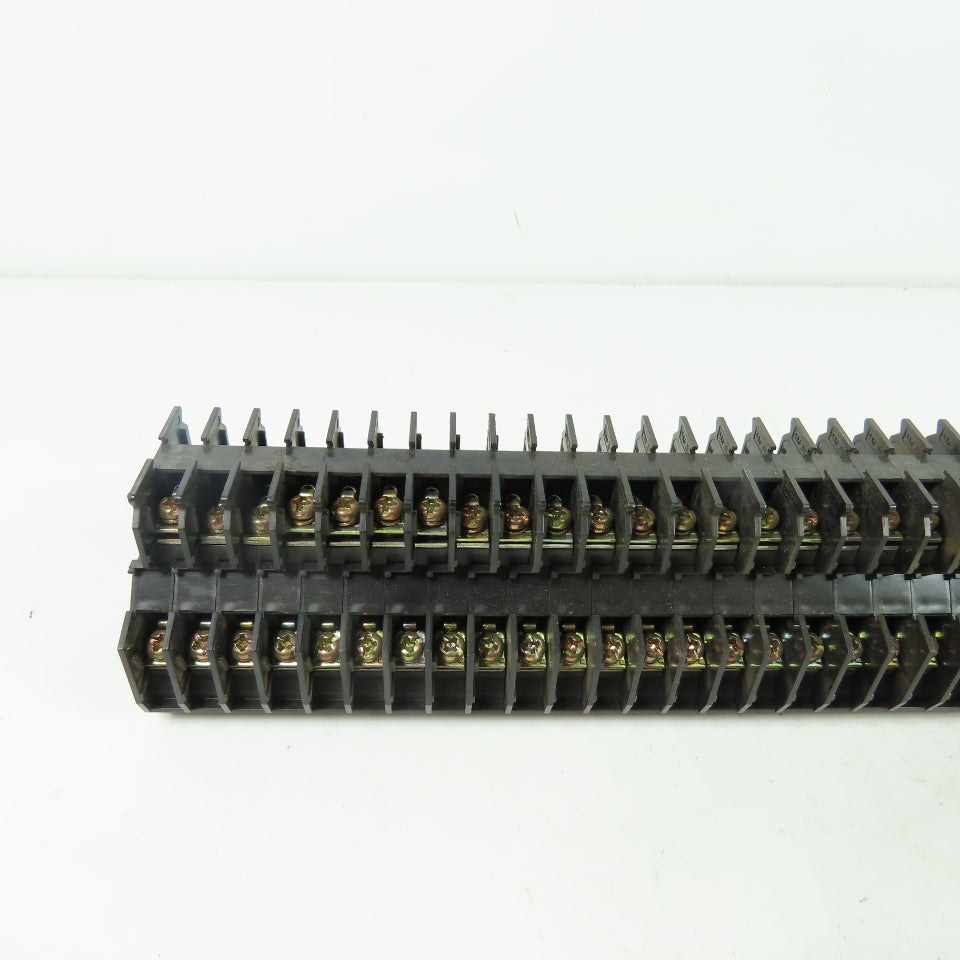 Togi PUW-20 Din Rail Terminal Block 600V 19A 14AWG Lot Of 70
