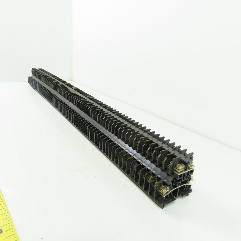 Togi PUW-20 Din Rail Terminal Block 600V 19A 14AWG Lot Of 70