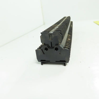 Togi PUW-20 Din Rail Terminal Block 600V 19A 14AWG Lot Of 46