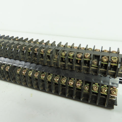 Togi PUW-20 Din Rail Terminal Block 600V 19A 14AWG Lot Of 46