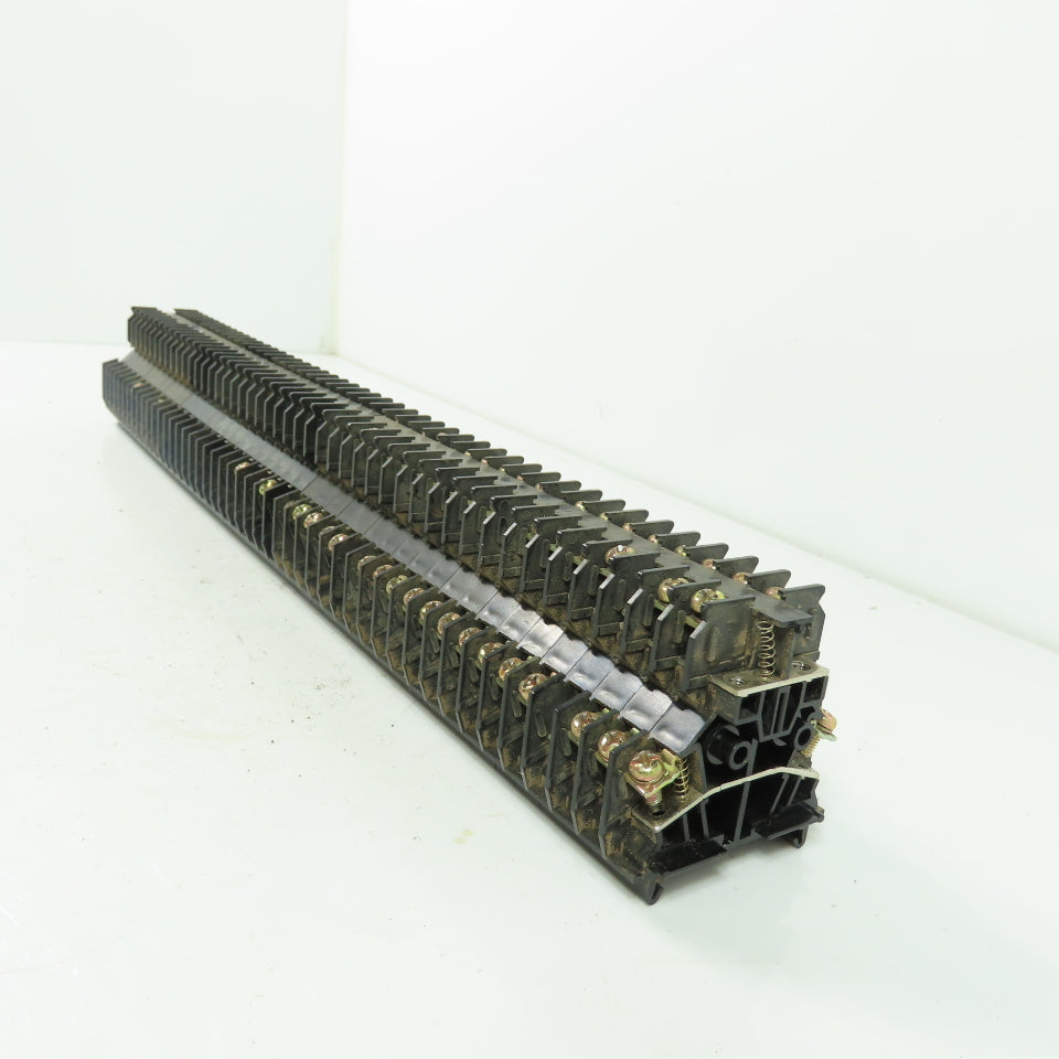 Togi PUW-20 Din Rail Terminal Block 600V 19A 14AWG Lot Of 46