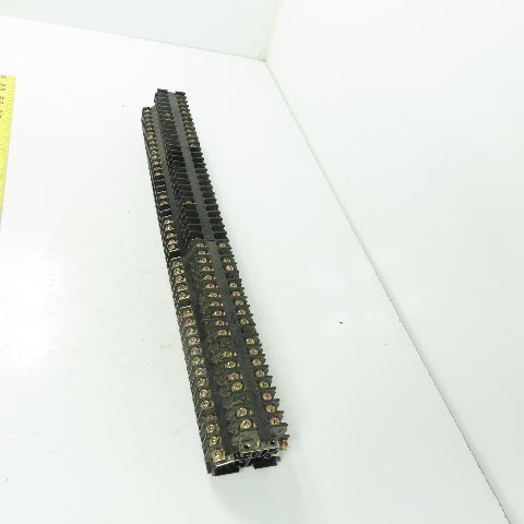 Togi PUW-20 Din Rail Terminal Block 600V 19A 14AWG Lot Of 46
