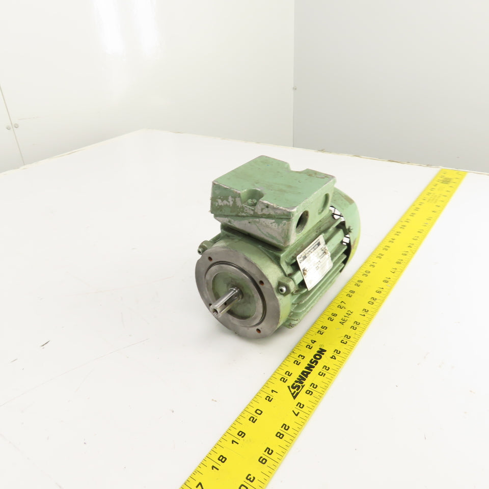 VEM KMER-8 71 0.37kw Electric Motor 1360RPM 220/380V 3PH 50HZ 14mm Shaft Tested