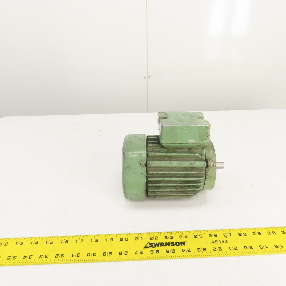 VEM KMER-8 71 0.37kw Electric Motor 1360RPM 220/380V 3PH 50HZ 14mm Shaft Tested