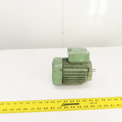 VEM KMER-8 71 0.37kw Electric Motor 1360RPM 220/380V 3PH 50HZ 14mm Shaft Tested