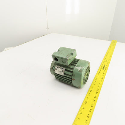 VEM KMER-8 71 0.37kw Electric Motor 1360RPM 220/380V 3PH 50HZ 14mm Shaft Tested