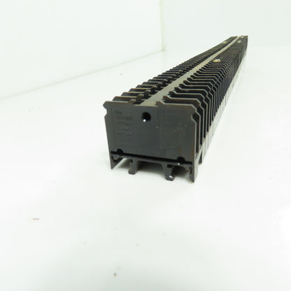 Idec BNH15MW Din Rail Terminal Block 600V 10A 22-14AWG Lot Of 70