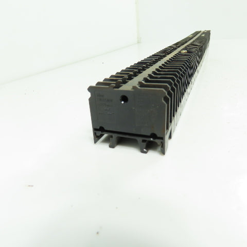 Idec BNH15MW Din Rail Terminal Block 600V 10A 22-14AWG Lot Of 70