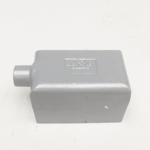 Killark FD-1 1/2" Hub Aluminum Deep Dead End Electrical Box
