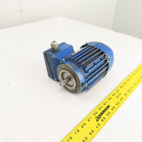 VEM 0.37kw Electric Motor 1800RPM 400V ONLY 3PH 60HZ 14mm Shaft Tested