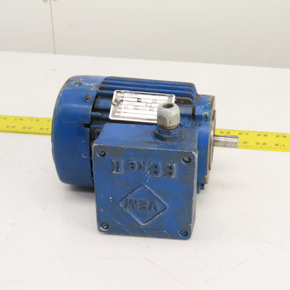VEM 0.37kw Electric Motor 1800RPM 400V ONLY 3PH 60HZ 14mm Shaft Tested