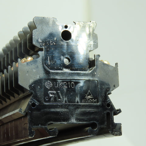 UK210 Din Rail Terminal Block 600V 10A 1.25" Max Lot Of 245