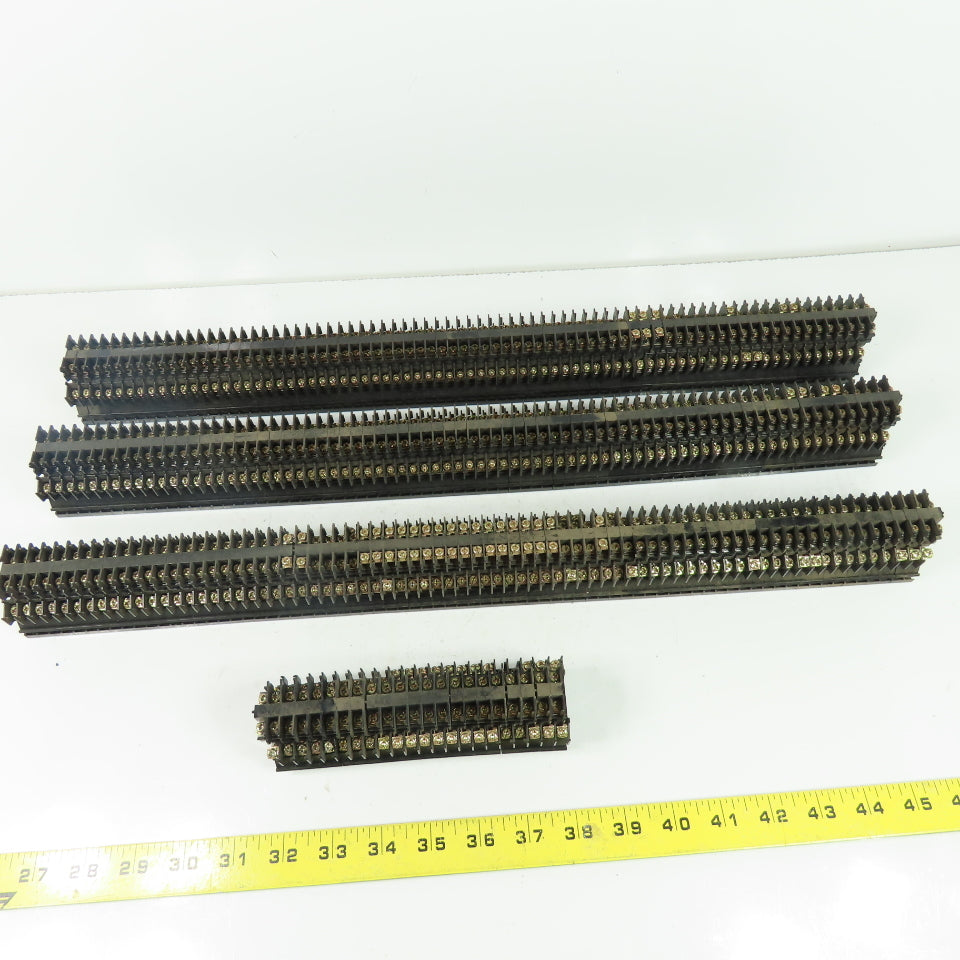 UK210 Din Rail Terminal Block 600V 10A 1.25" Max Lot Of 245