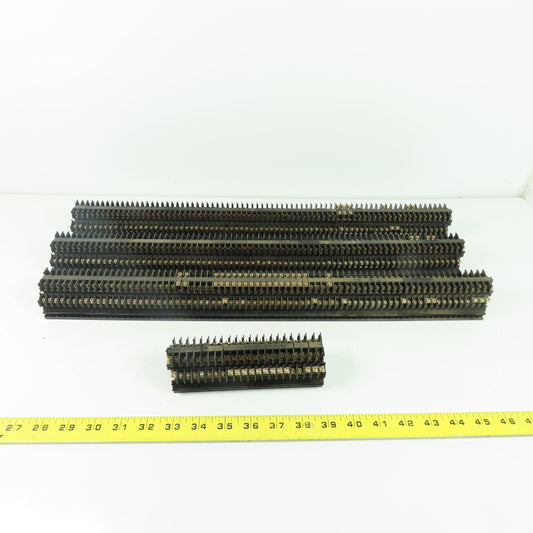 UK210 Din Rail Terminal Block 600V 10A 1.25" Max Lot Of 245