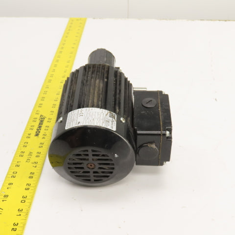 Bodine 42R6BFPP-5N 3/8HP 10:1 Right Hand Gear Motor 170RPM 230V 3PH Tested