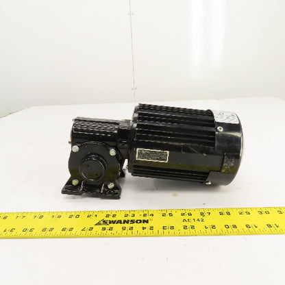 Bodine 42R6BFPP-5N 3/8HP 10:1 Right Hand Gear Motor 170RPM 230V 3PH Tested