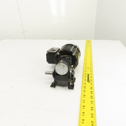 Bodine 42R6BFPP-5N 3/8HP 10:1 Right Hand Gear Motor 170RPM 230V 3PH Tested