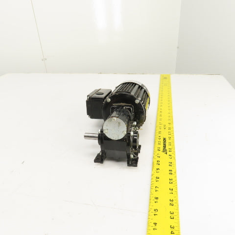 Bodine 42R6BFPP-5N 3/8HP 10:1 Right Hand Gear Motor 170RPM 230V 3PH Tested