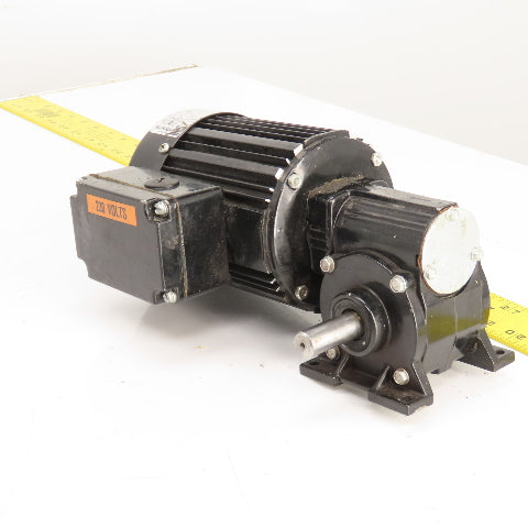 Bodine 42R6BFPP-5N 3/8HP 10:1 Right Hand Gear Motor 170RPM 230V 3PH Tested