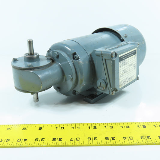 Steinlen E2-10/DO54-170-B 0.24kW Gear Motor 480V 3PH Vertical Output 380RPM